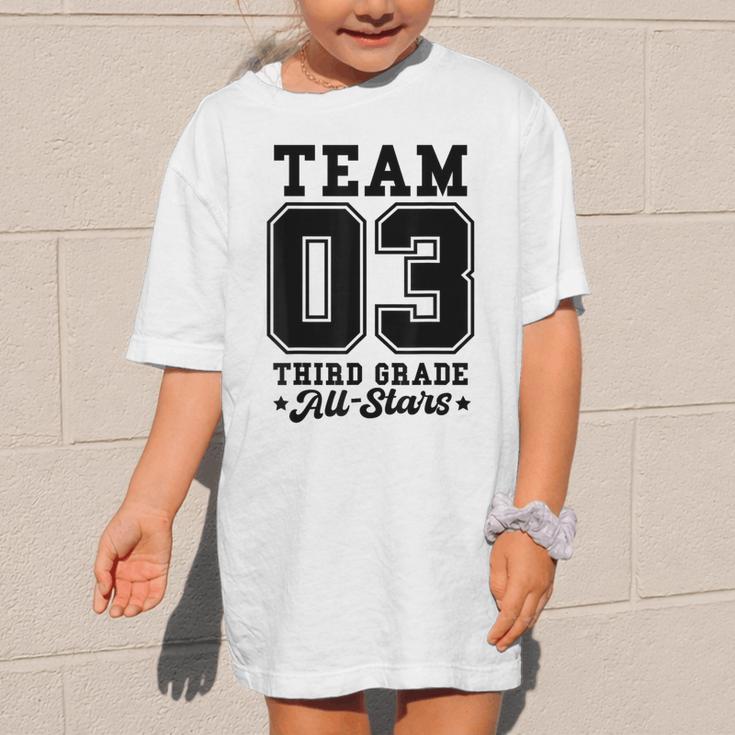 Team 3rd Grade All-Stars Back To School Sports Jersey Graphic Kid T-Shirt Team 3rd Grade All-Stars Back To School Sports Jersey Graphic Kid T-Shirt