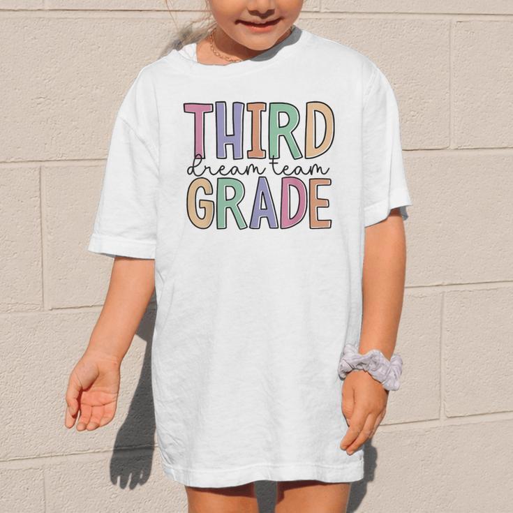 Third Grade Dream Team Back To School 3rd Grade Graphic Kid T-Shirt