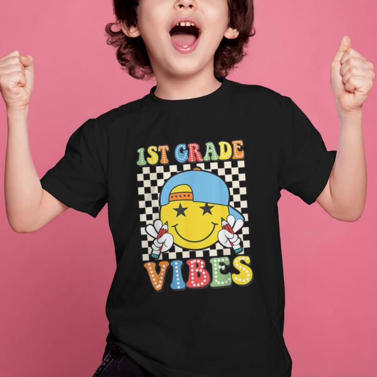 1st Grade Vibes Kids Back To School Class First Grade Boys Graphic Kid T-Shirt 1st Grade Vibes Kids Back To School Class First Grade Boys Graphic Kid T-Shirt