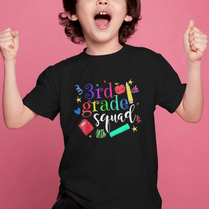 3rd Grade Squad Back To School Team Third Grade Graphic Kid T-Shirt 3rd Grade Squad Back To School Team Third Grade Graphic Kid T-Shirt