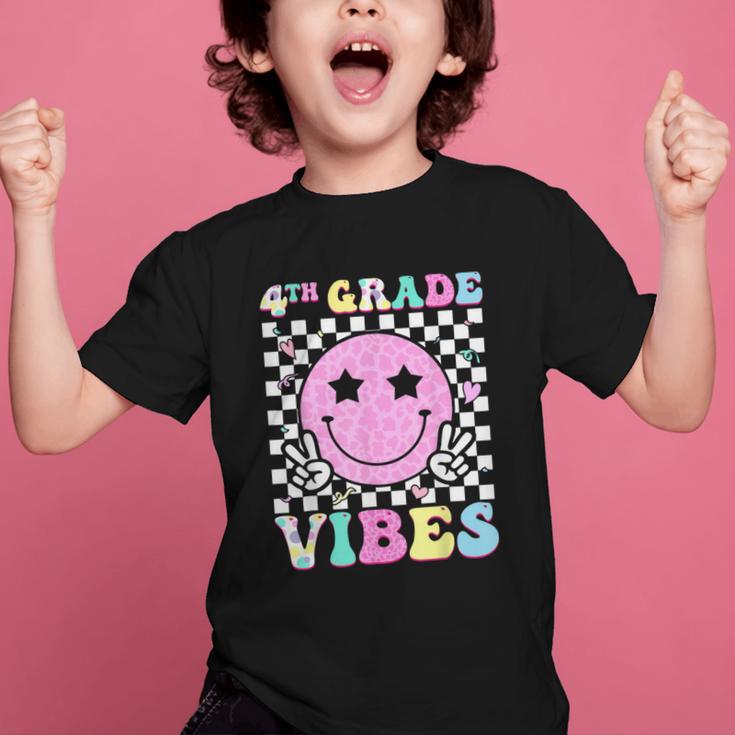 4th Grade Vibes Groovy Back To School Fourth Grade Girls Kid Graphic Kid T-Shirt 4th Grade Vibes Groovy Back To School Fourth Grade Girls Kid Graphic Kid T-Shirt