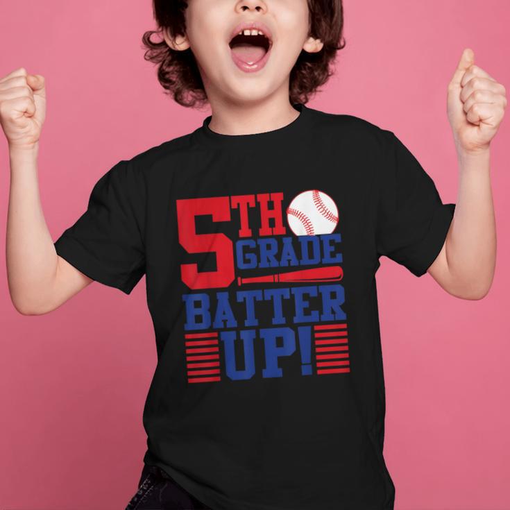5th Grade Batter Up Back To School Fifth Grade Baseball Boys Graphic Kid T-Shirt 5th Grade Batter Up Back To School Fifth Grade Baseball Boys Graphic Kid T-Shirt
