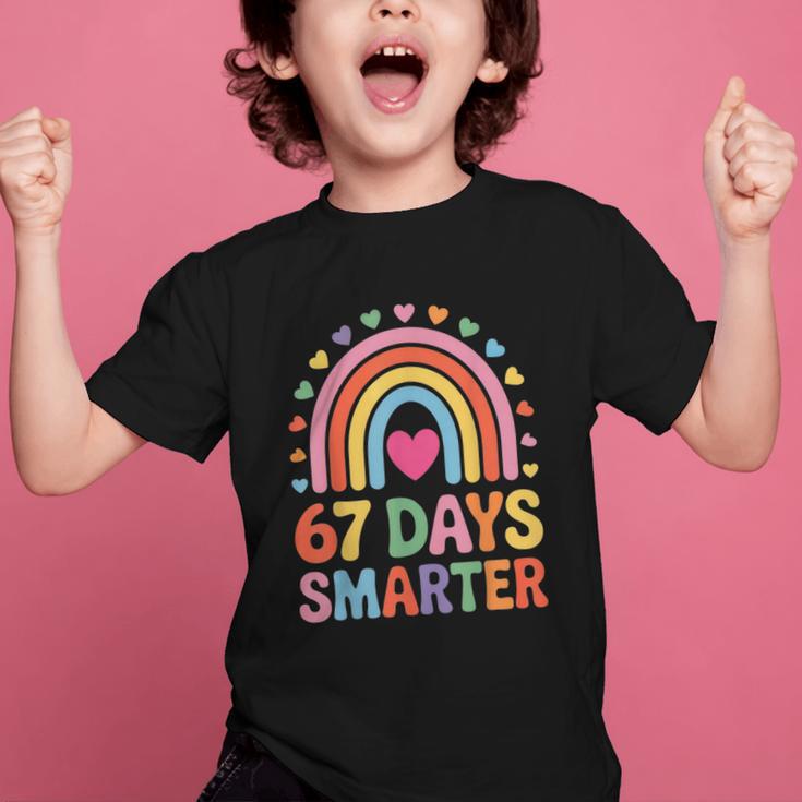 67 Days Smarter Rainbow For Back To School Kids Graphic Kid T-Shirt 67 Days Smarter Rainbow For Back To School Kids Graphic Kid T-Shirt