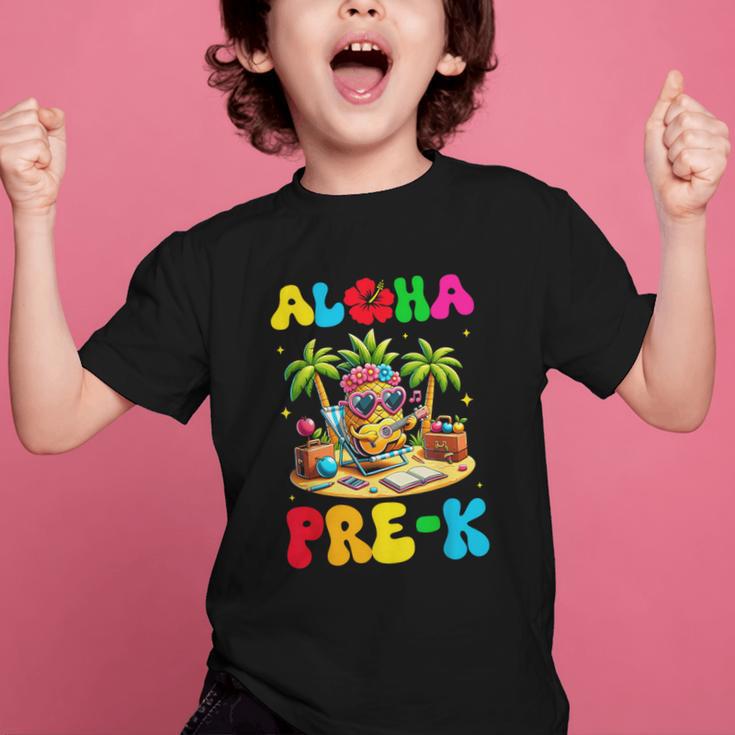 Aloha Pre-K Pineapple Hawaii Back To School Kids Girls Graphic Kid T-Shirt Aloha Pre-K Pineapple Hawaii Back To School Kids Girls Graphic Kid T-Shirt