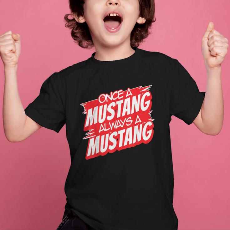Always A Mustang Back To School Spirit R Graphic Kid T-Shirt Always A Mustang Back To School Spirit R Graphic Kid T-Shirt