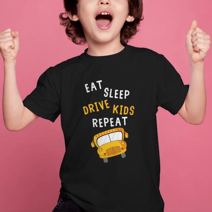 Back To School Bus Driver Appreciation Thank You Quote Graphic Kid T-Shirt