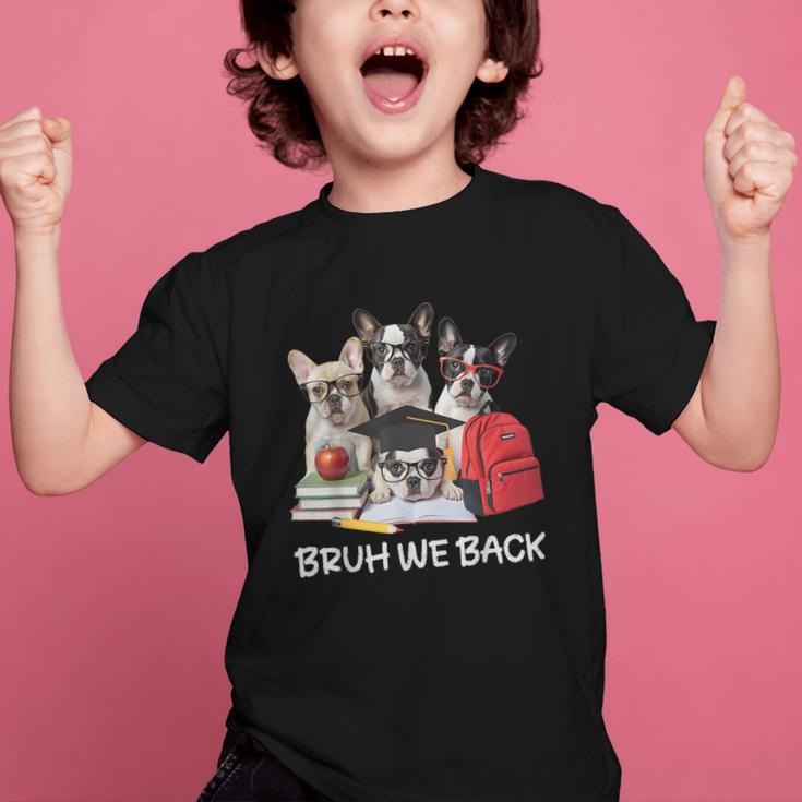 Back To School Cute French Bulldog Puppy Dogs Lovers Graphic Kid T-Shirt Back To School Cute French Bulldog Puppy Dogs Lovers Graphic Kid T-Shirt