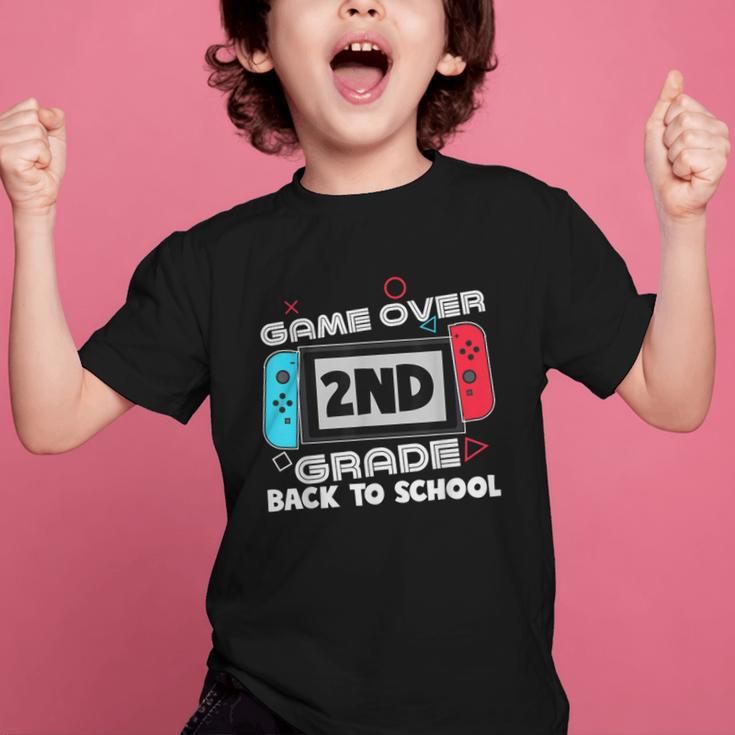 Back To School Game Over 2nd Grade Gamer Kids Boys Graphic Kid T-Shirt Back To School Game Over 2nd Grade Gamer Kids Boys Graphic Kid T-Shirt
