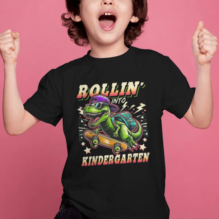 Back To School Kindergarten Dinosaur First Day Of School Boy Graphic Kid T-Shirt Back To School Kindergarten Dinosaur First Day Of School Boy Graphic Kid T-Shirt
