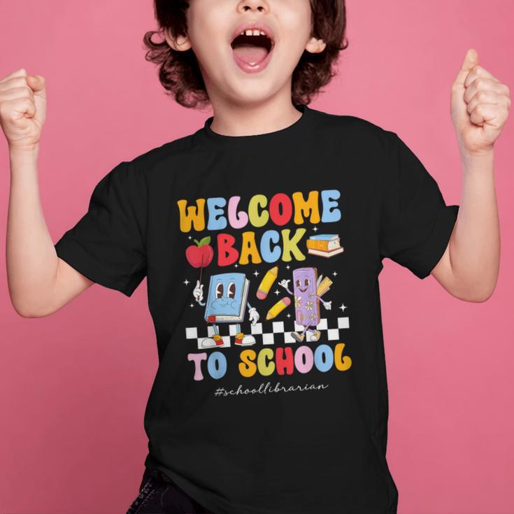 Back To School Librarian First Day Of School Librarian Graphic Kid T-Shirt Back To School Librarian First Day Of School Librarian Graphic Kid T-Shirt
