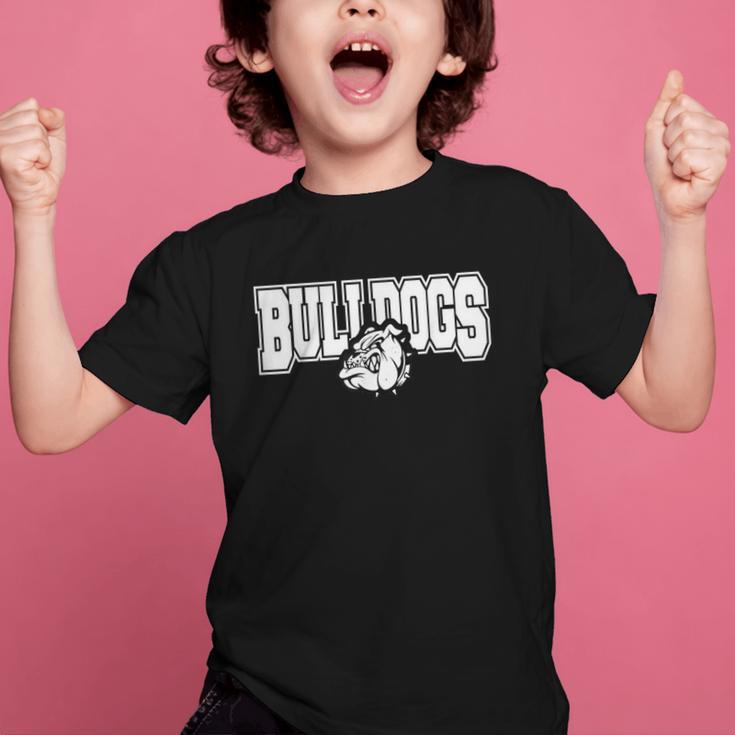 Bulldogs High School Spirit Fan Team Bulldog Back To School Graphic Kid T-Shirt Bulldogs High School Spirit Fan Team Bulldog Back To School Graphic Kid T-Shirt