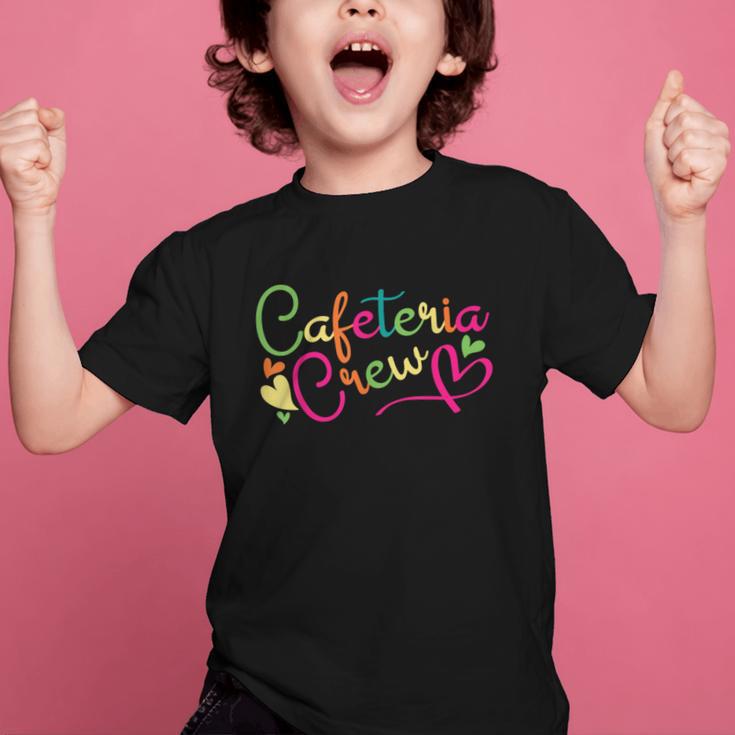 Cafeteria Crew Back To School Lunch Lady Worker Squad Graphic Kid T-Shirt