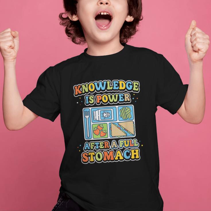 Cafeteria Squad Tour Welcome Back To School Lunch Lady Graphic Kid T-Shirt