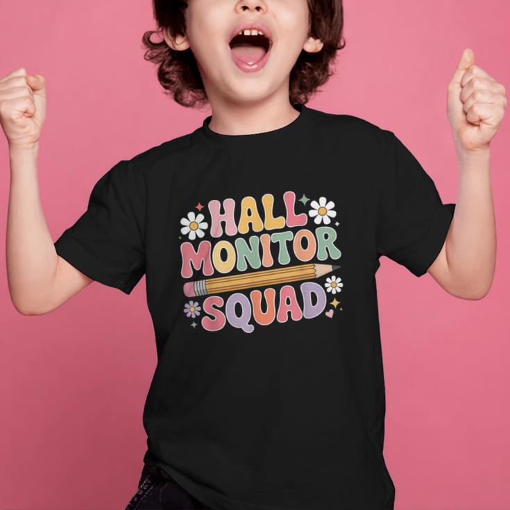 Campus School Hall Monitor Squad Patrol Back To School Graphic Kid T-Shirt