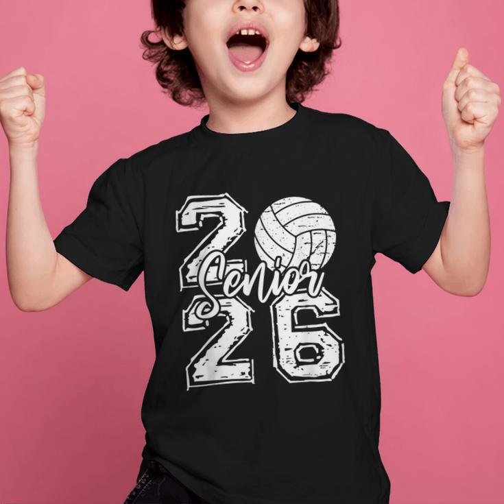 Class Of 2026 Volleyball Senior 2026 Back To School Graphic Kid T-Shirt