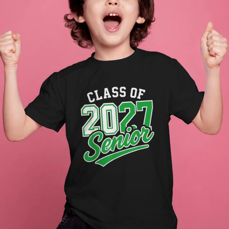 Class Of 2027 Senior 2027 Back To School Graduation 2027 Graphic Kid T-Shirt