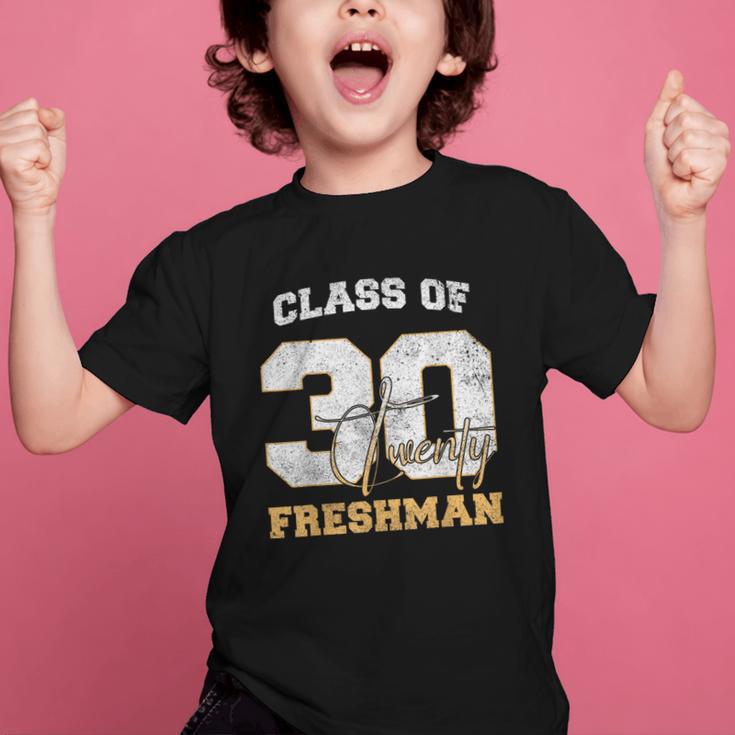 Class Of 2030 Freshman High School Back To School 9th Grade Graphic Kid T-Shirt Class Of 2030 Freshman High School Back To School 9th Grade Graphic Kid T-Shirt
