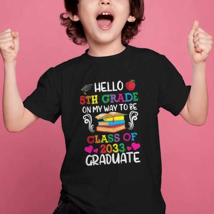 Class Of 2033 For Kids Back To School 5th Grade Graphic Kid T-Shirt
