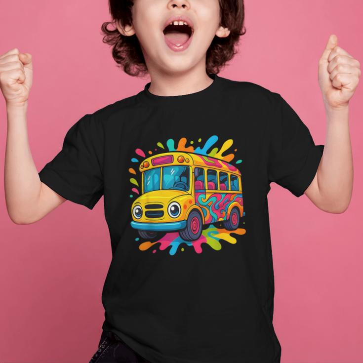 Colorful School Bus Driver Back To School Men Women Kids Graphic Kid T-Shirt Colorful School Bus Driver Back To School Men Women Kids Graphic Kid T-Shirt