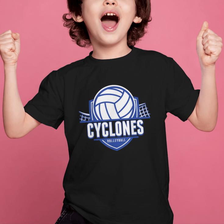Cyclones Volleyball Back To School Spirit B Graphic Kid T-Shirt Cyclones Volleyball Back To School Spirit B Graphic Kid T-Shirt