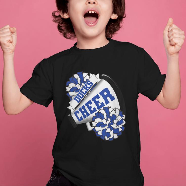 Ducks Cheer Back To School Cheerleading Spirit B Graphic Kid T-Shirt Ducks Cheer Back To School Cheerleading Spirit B Graphic Kid T-Shirt