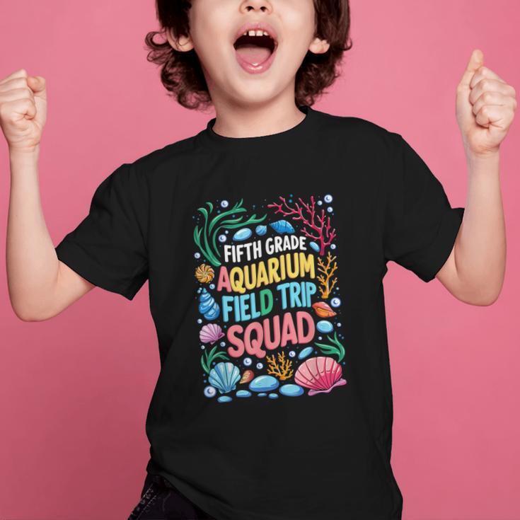 Fifth Grade Aquarium Trip Squad Matching Back To School Graphic Kid T-Shirt Fifth Grade Aquarium Trip Squad Matching Back To School Graphic Kid T-Shirt