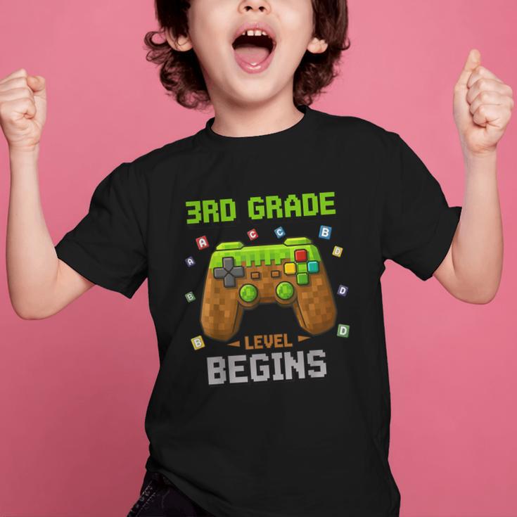 First Day Of 3rd Grade Level Begins Back To School Boy Graphic Kid T-Shirt First Day Of 3rd Grade Level Begins Back To School Boy Graphic Kid T-Shirt