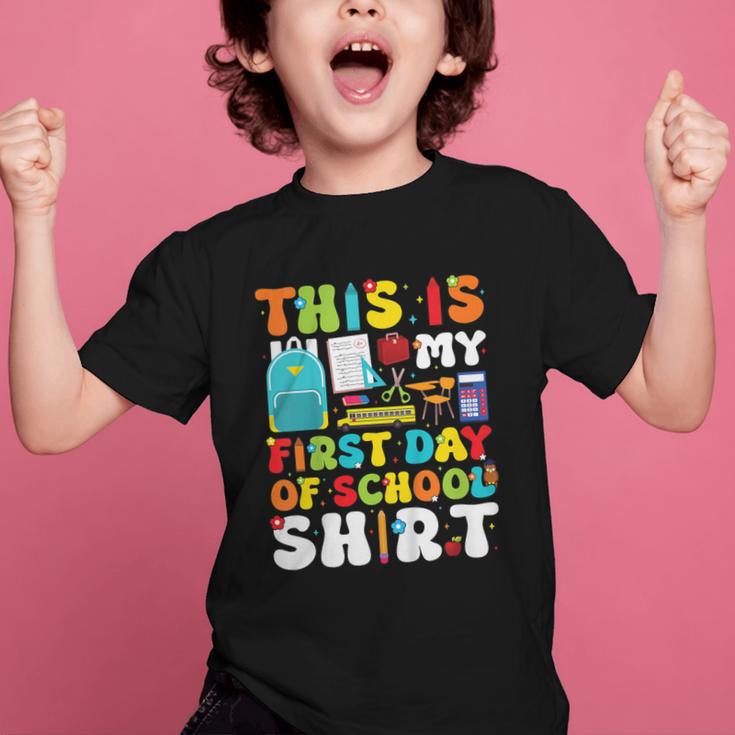 First Day Of School Shirt Boys Girls Back To School Graphic Kid T-Shirt First Day Of School Shirt Boys Girls Back To School Graphic Kid T-Shirt