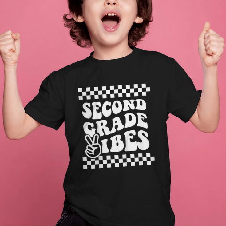 First Day Of Second Grade Vibes Girls Back To School Boys Graphic Kid T-Shirt First Day Of Second Grade Vibes Girls Back To School Boys Graphic Kid T-Shirt