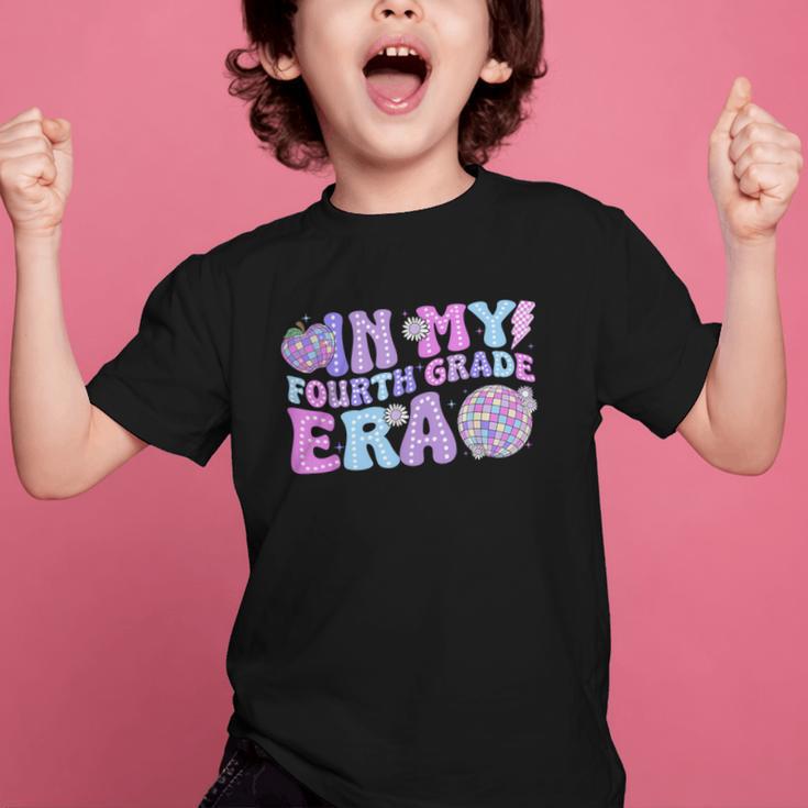 In My Fourth Grade Era Retro Back To School Disco Ball Graphic Kid T-Shirt In My Fourth Grade Era Retro Back To School Disco Ball Graphic Kid T-Shirt