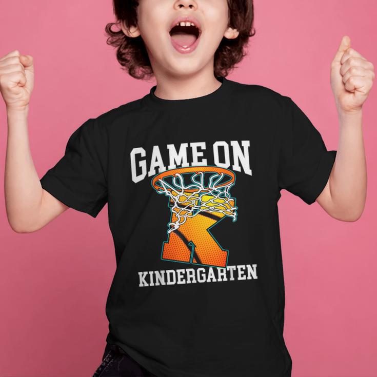 Game On Kindergarten Basketball Back To School Student Boys Graphic Kid T-Shirt