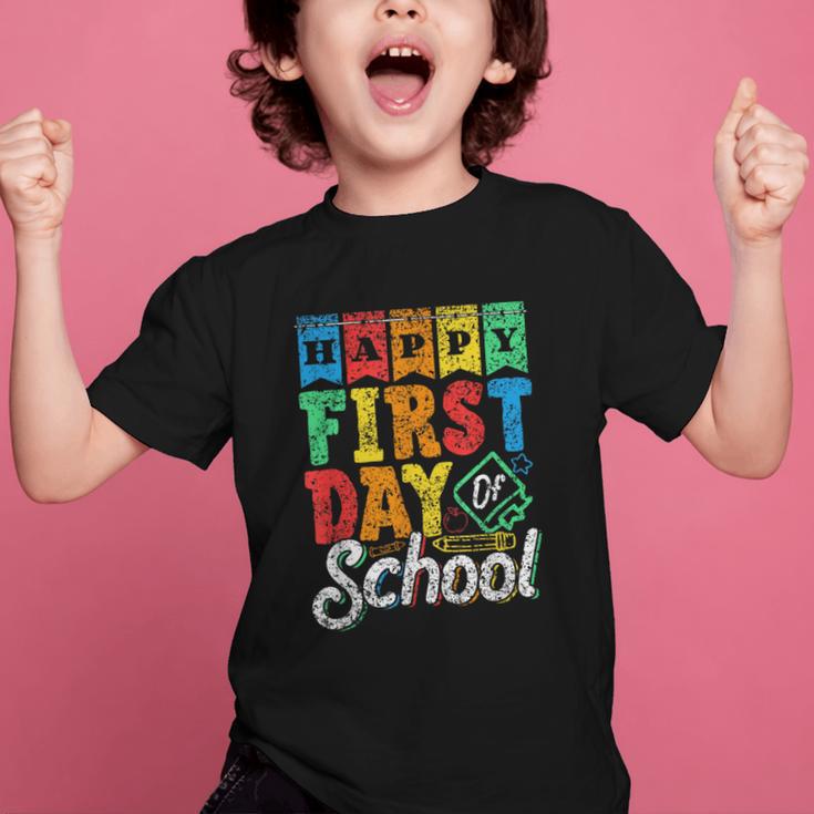 Happy First Day Of School Pupil Kids Grade Back To School 1 Graphic Kid T-Shirt Happy First Day Of School Pupil Kids Grade Back To School 1 Graphic Kid T-Shirt