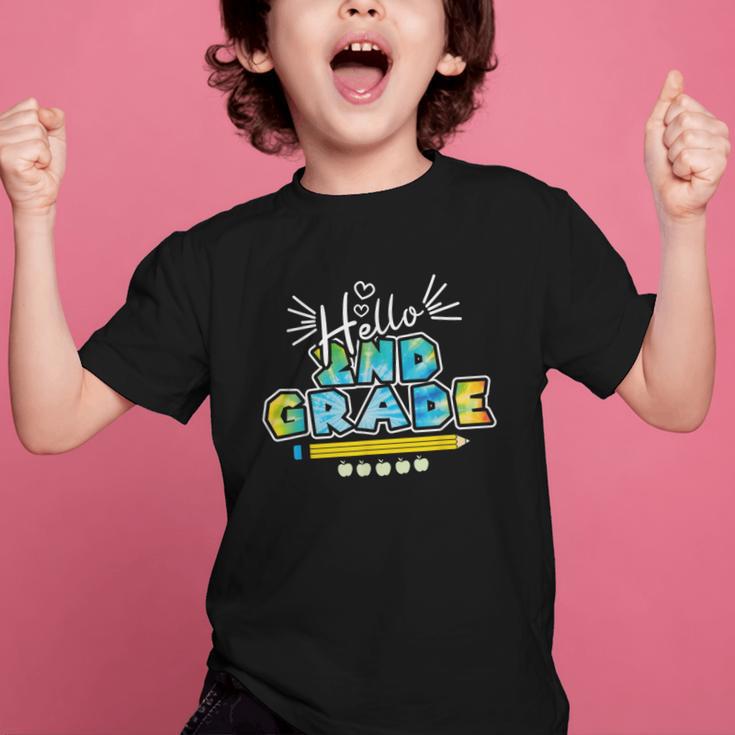 Hello 2nd Grade Back To School First Day Of School Graphic Kid T-Shirt Hello 2nd Grade Back To School First Day Of School Graphic Kid T-Shirt