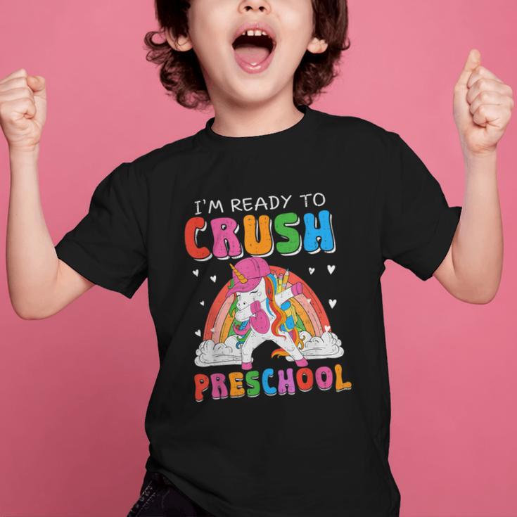 I'm Ready To Crush Preschool Unicorn Back To School Girl Kid Graphic Kid T-Shirt