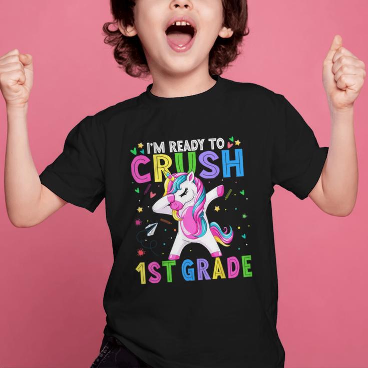 I'm Ready For First Grade Back To School 1st Grade Girls Graphic Kid T-Shirt I'm Ready For First Grade Back To School 1st Grade Girls Graphic Kid T-Shirt