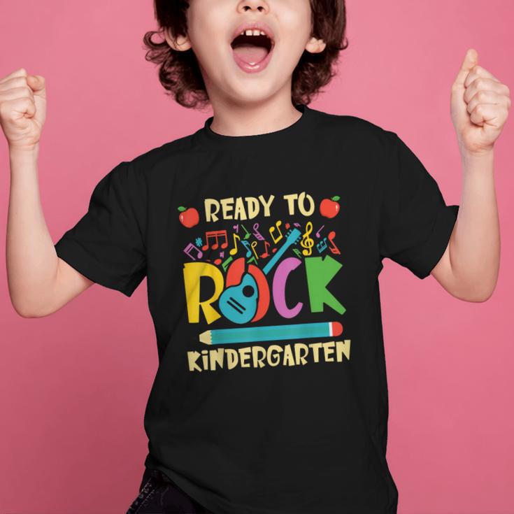 I'm Ready To Rock Kindergarten Guitar Back To School Boys Graphic Kid T-Shirt I'm Ready To Rock Kindergarten Guitar Back To School Boys Graphic Kid T-Shirt