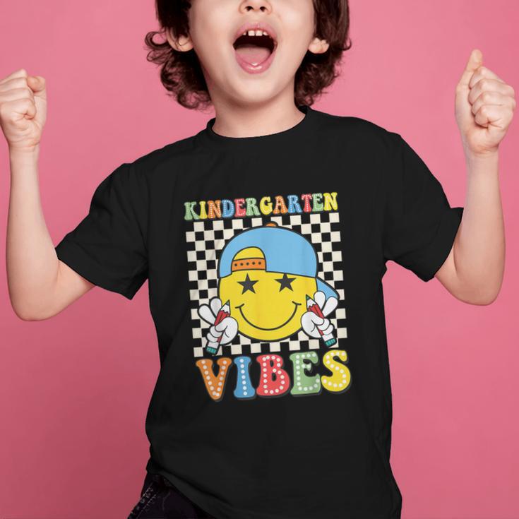 Kindergarten Vibes Kid Back To School Class Kindergarten Boy Graphic Kid T-Shirt Kindergarten Vibes Kid Back To School Class Kindergarten Boy Graphic Kid T-Shirt