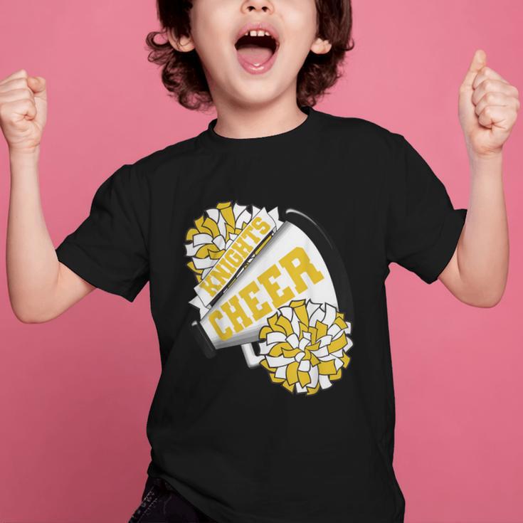 Knights Cheer Back To School Cheerleading Spirit GY Graphic Kid T-Shirt Knights Cheer Back To School Cheerleading Spirit GY Graphic Kid T-Shirt