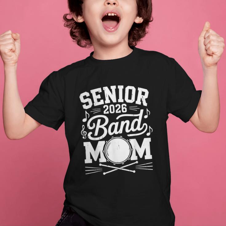 My Last First Day Senior 2026 Band Mom Back To School Retro Graphic Kid T-Shirt