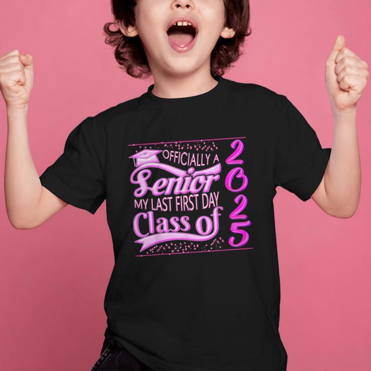 My Last First Day Senior Back To School 2025 Class Of 2025 Graphic Kid T-Shirt My Last First Day Senior Back To School 2025 Class Of 2025 Graphic Kid T-Shirt