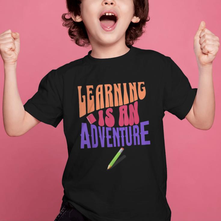 Learning Back To School Is a Motivational Graphic Kid T-Shirt Learning Back To School Is a Motivational Graphic Kid T-Shirt