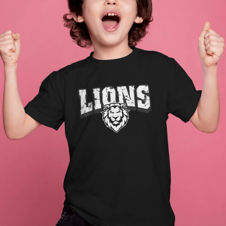 Lions Back To School Spirit Graphic Kid T-Shirt
