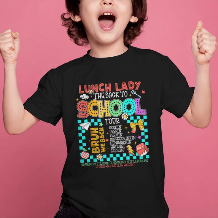Lunch Lady Back To School Tour Cooking Worker Cafeteria Crew Graphic Kid T-Shirt Lunch Lady Back To School Tour Cooking Worker Cafeteria Crew Graphic Kid T-Shirt