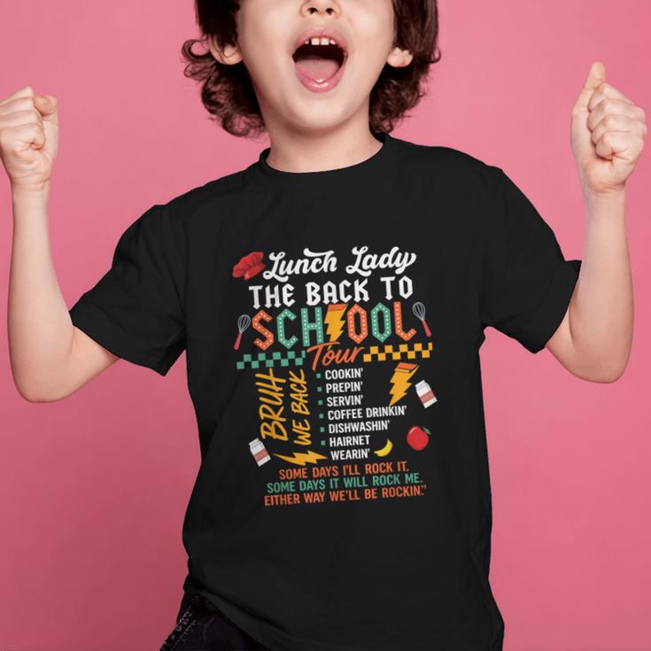 Lunch Lady Back To School Tour Graphic Kid T-Shirt Lunch Lady Back To School Tour Graphic Kid T-Shirt