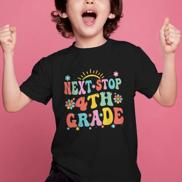 Next Stop 4th Grade Graduation To Forth Grade Back To School Graphic Kid T-Shirt Next Stop 4th Grade Graduation To Forth Grade Back To School Graphic Kid T-Shirt