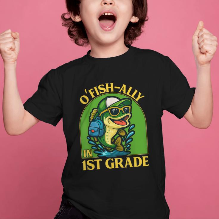 O-Fish-Ally In 1st Grade Back To School Fish Graphic Kid T-Shirt O-Fish-Ally In 1st Grade Back To School Fish Graphic Kid T-Shirt
