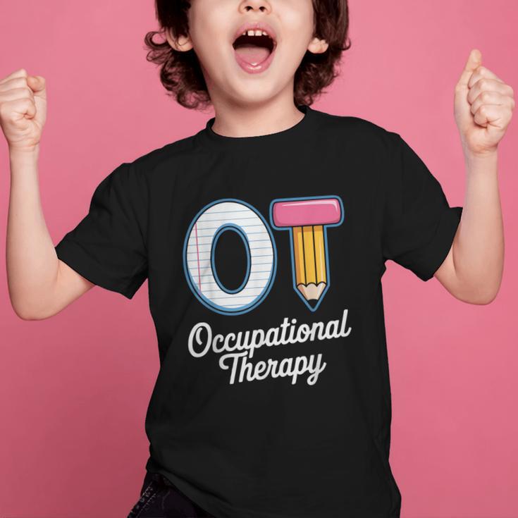 Occupational Therapy OT And COTA Back To School Graphic Kid T-Shirt Occupational Therapy OT And COTA Back To School Graphic Kid T-Shirt