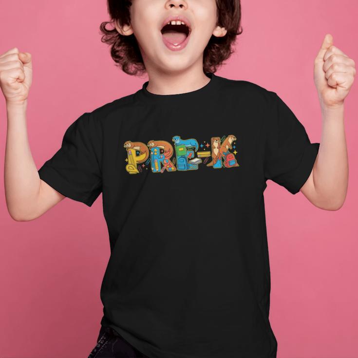 Otter Pre K Back To School Kids Boys Girls Graphic Kid T-Shirt Otter Pre K Back To School Kids Boys Girls Graphic Kid T-Shirt