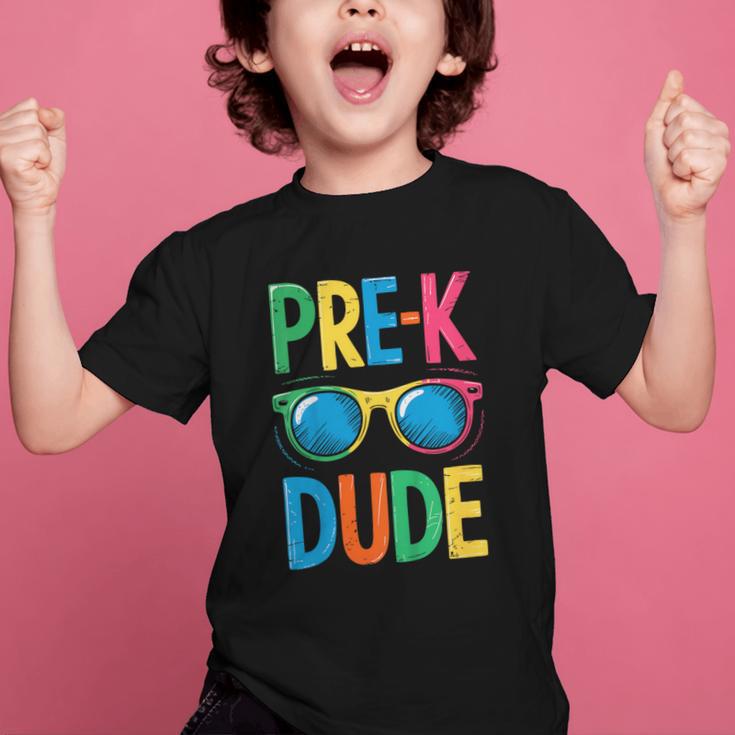 Pre-K Dude Shirt Back To School First Day Of Preschool Boy Graphic Kid T-Shirt