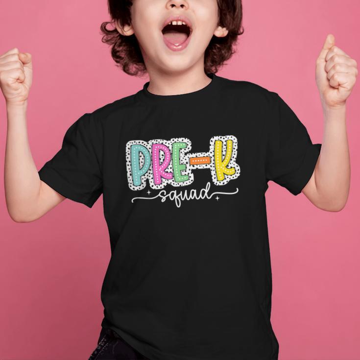 Pre-k Squad Back To School Dalmatian Dots Graphic Kid T-Shirt Pre-k Squad Back To School Dalmatian Dots Graphic Kid T-Shirt